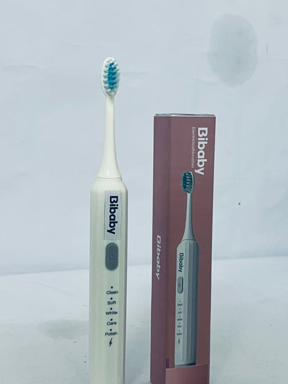 Bibaby Electric Toothbrush with 5 Modes | Sonic Vibration for Deep Cleaning, Gum Care & Teeth Whitening