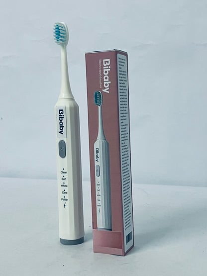 Bibaby Electric Toothbrush with 5 Modes | Sonic Vibration for Deep Cleaning, Gum Care & Teeth Whitening