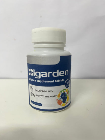 [Bigarden Vitamins]—Bigarden Multivitamin Tablets - Immune Boost & Heart Health Nutritional Supplement