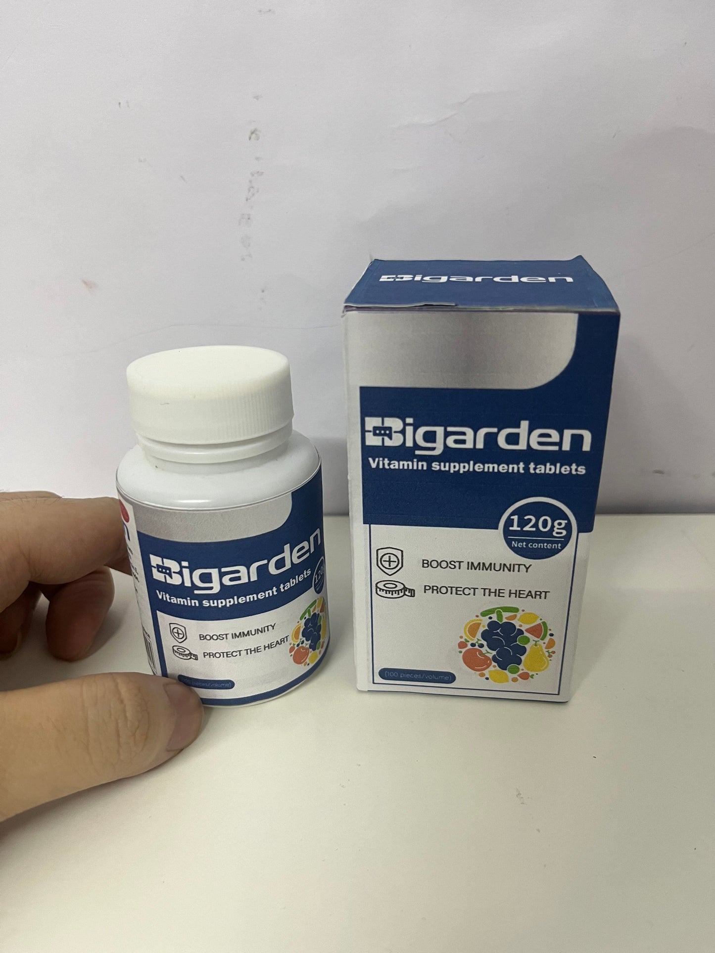 [Bigarden Vitamins]—Bigarden Multivitamin Tablets - Immune Boost & Heart Health Nutritional Supplement