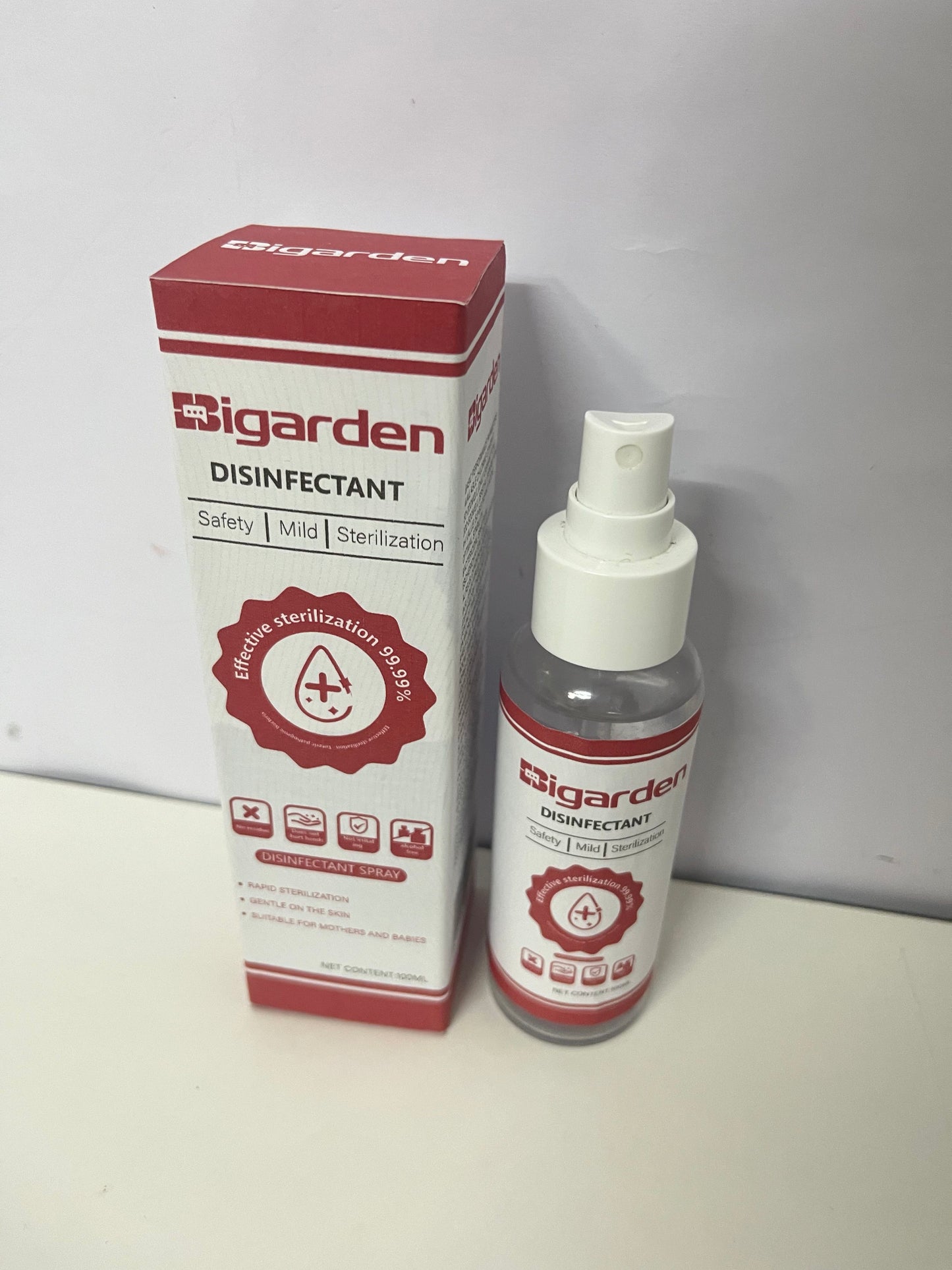 [Bigarden Disinfectants]——Bigarden Baby & Mom Grade Disinfectant Spray - 99.99% Germ Killing Rate Alcohol-Free Portable Sanitizer