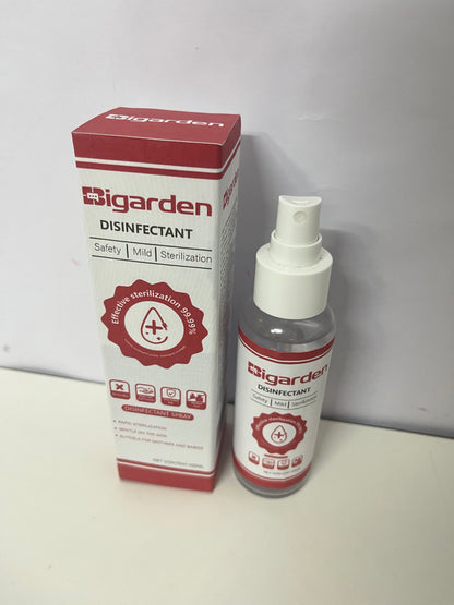 [Bigarden Disinfectants]——Bigarden Baby & Mom Grade Disinfectant Spray - 99.99% Germ Killing Rate Alcohol-Free Portable Sanitizer