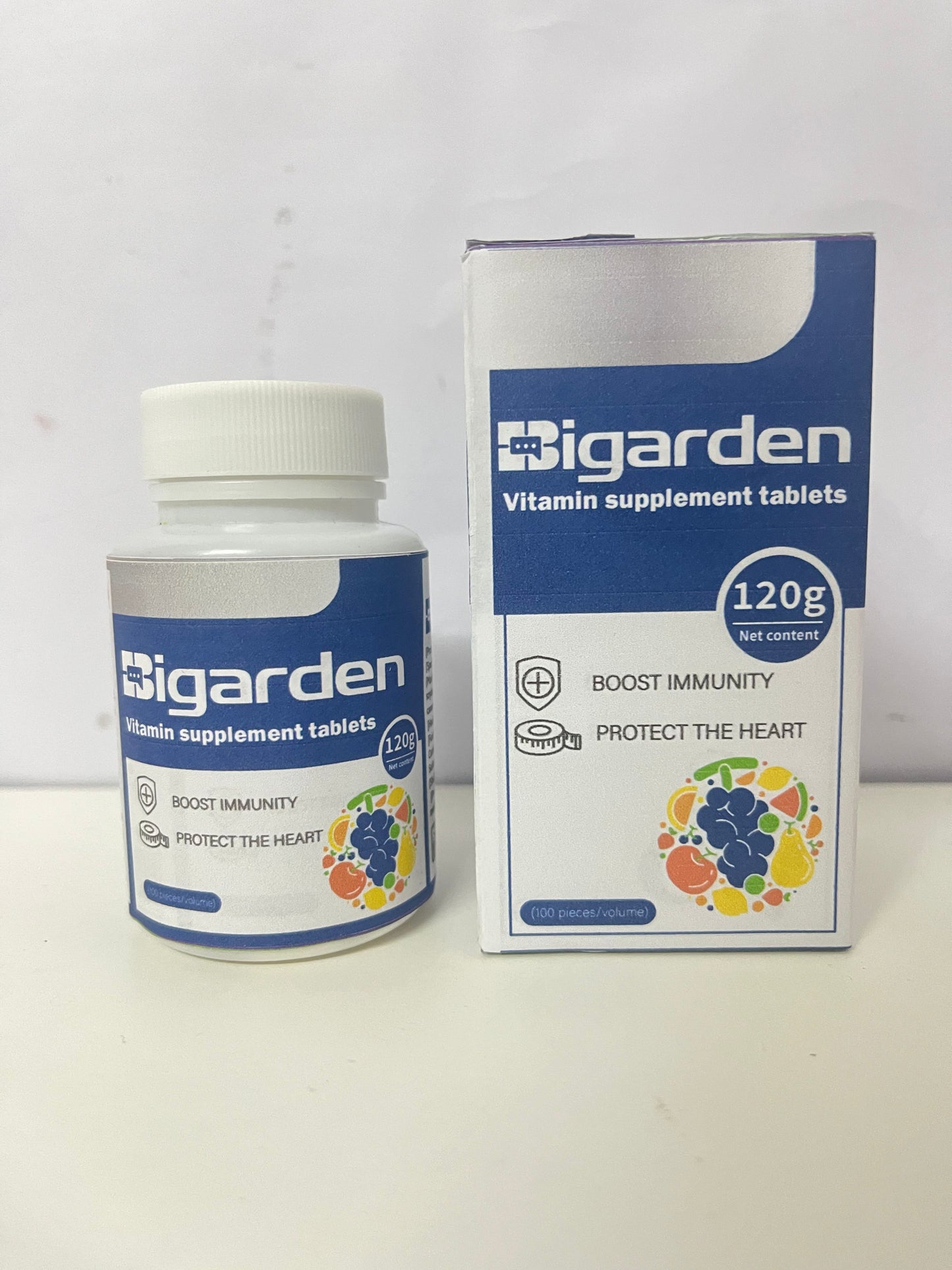 [Bigarden Vitamins]—Bigarden Multivitamin Tablets - Immune Boost & Heart Health Nutritional Supplement