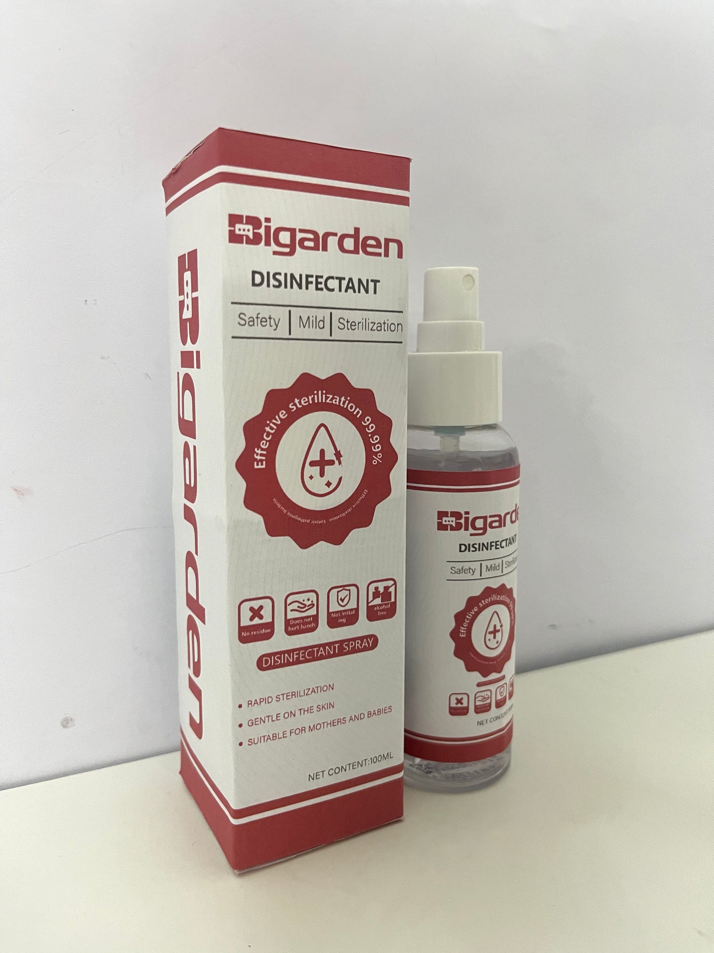 [Bigarden Disinfectants]——Bigarden Baby & Mom Grade Disinfectant Spray - 99.99% Germ Killing Rate Alcohol-Free Portable Sanitizer