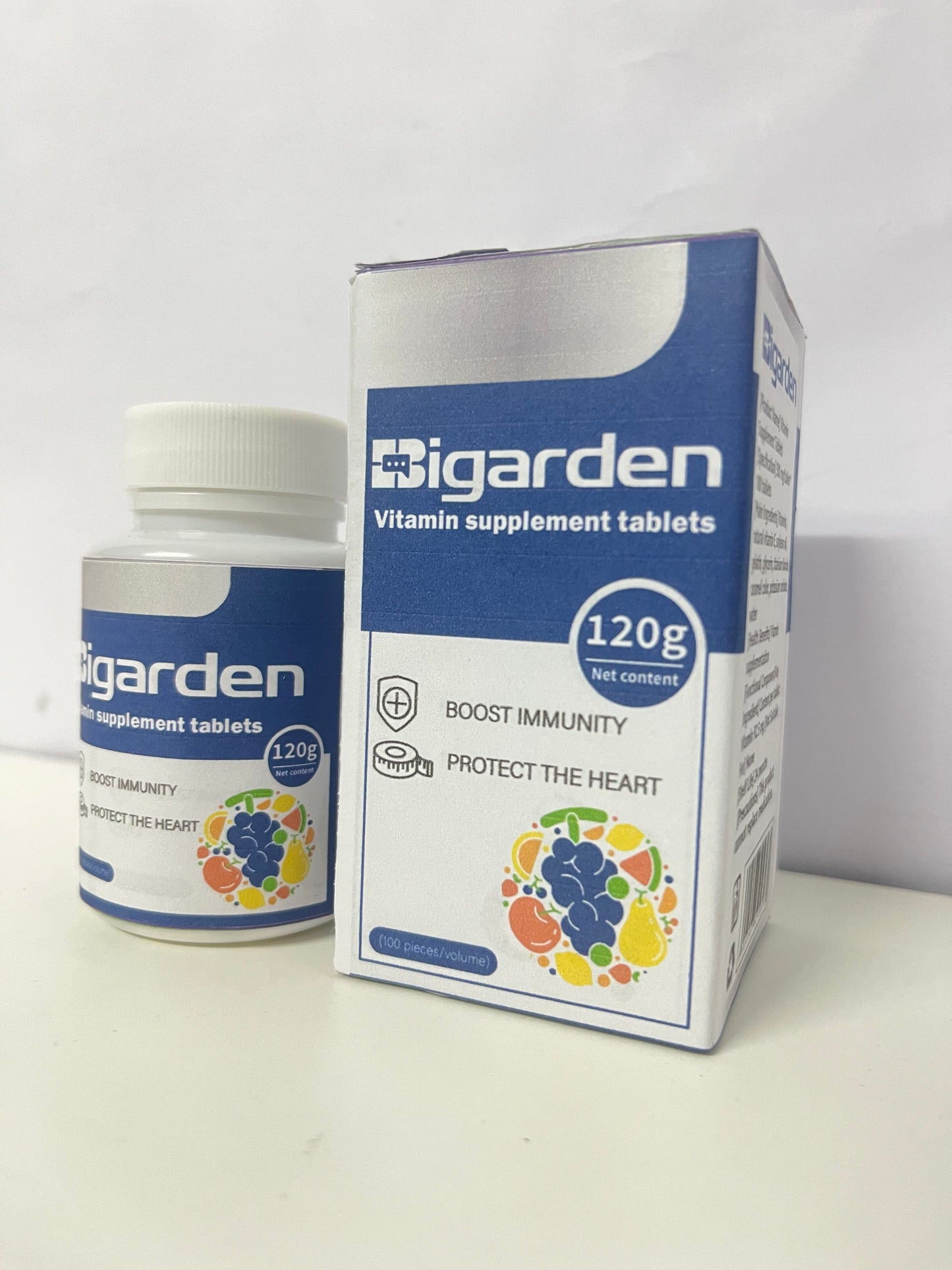[Bigarden Vitamins]—Bigarden Multivitamin Tablets - Immune Boost & Heart Health Nutritional Supplement