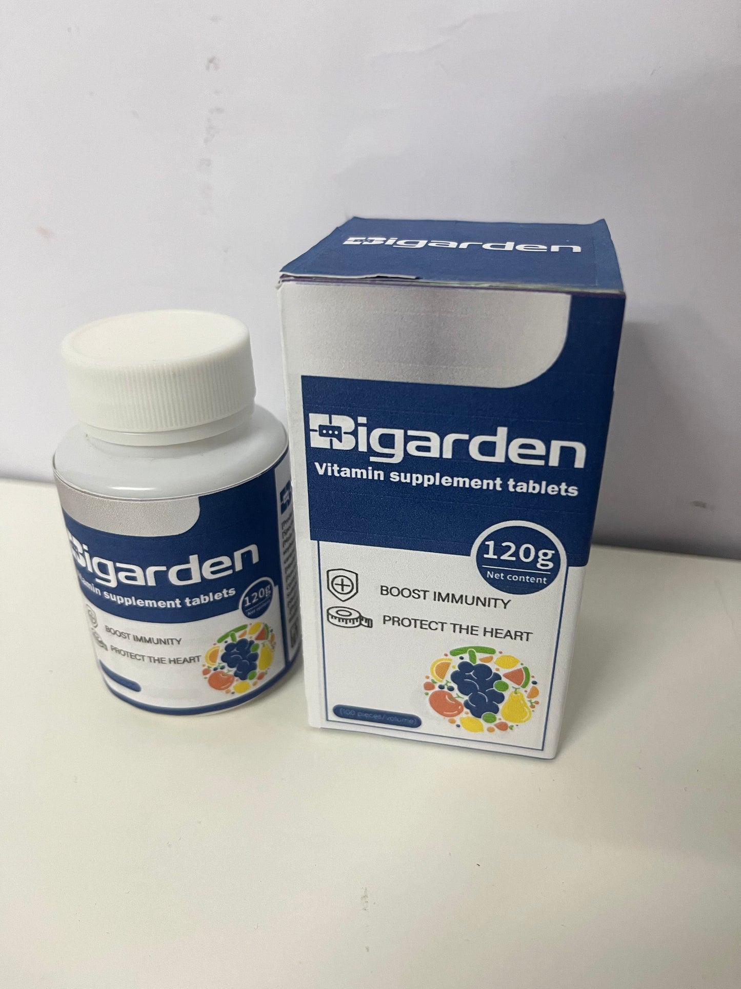 [Bigarden Vitamins]—Bigarden Multivitamin Tablets - Immune Boost & Heart Health Nutritional Supplement