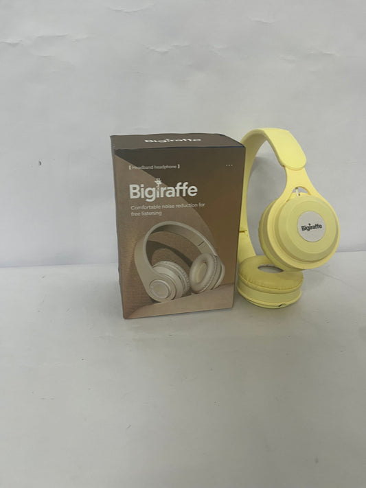 Bigiraffe Over-Ear Bluetooth Headphones | Comfortable Noise Reduction for Free Listening