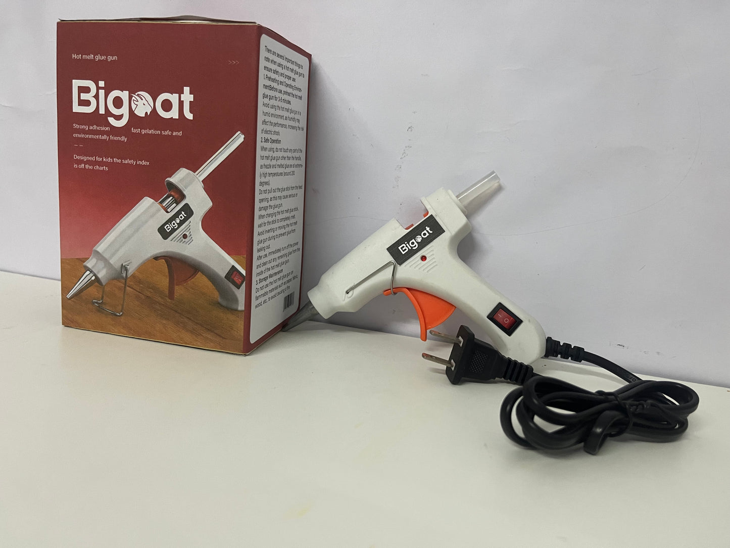 [Bigoat Hot melt glue guns]-Household Hot Melt Glue Gun - Safe High-Adhesion Glue Gun for DIY and Kids' Crafts