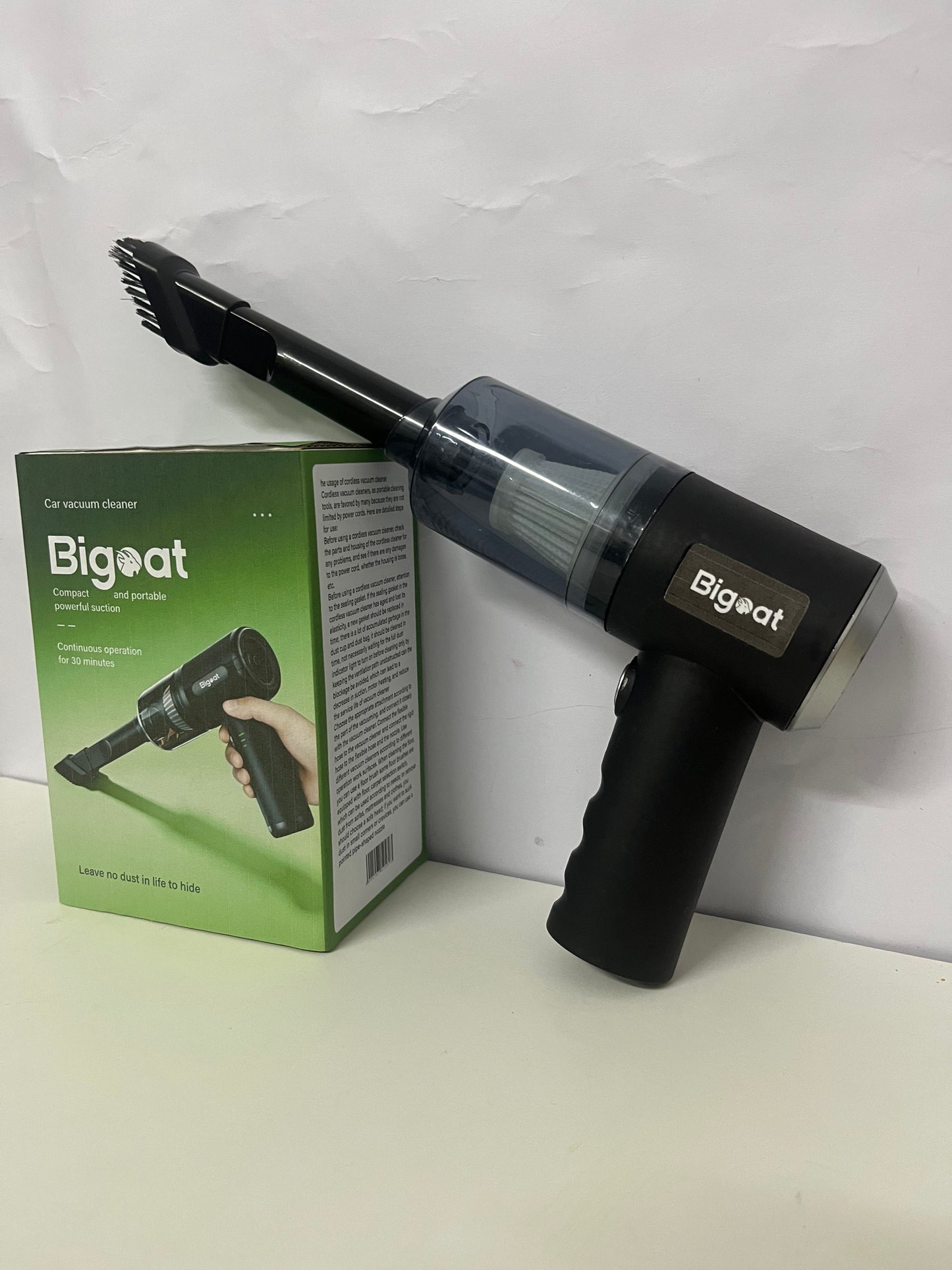 [Bigoat Electric vacuum cleaners]-Handheld Wireless Car Vacuum Cleaner - Portable 2-in-1 Blower & Vacuum for Home and Car