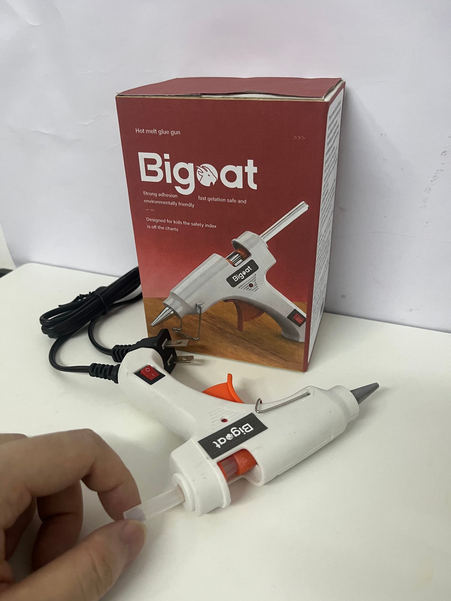 [Bigoat Hot melt glue guns]-Household Hot Melt Glue Gun - Safe High-Adhesion Glue Gun for DIY and Kids' Crafts
