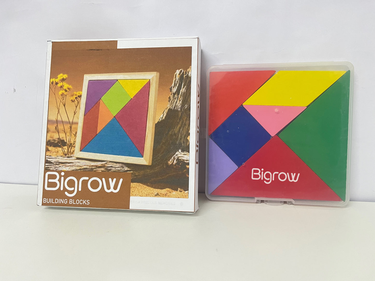 [Bigrow Toy building blocks]——Tangram Puzzle Set - Educational Geometry Toy for Kids