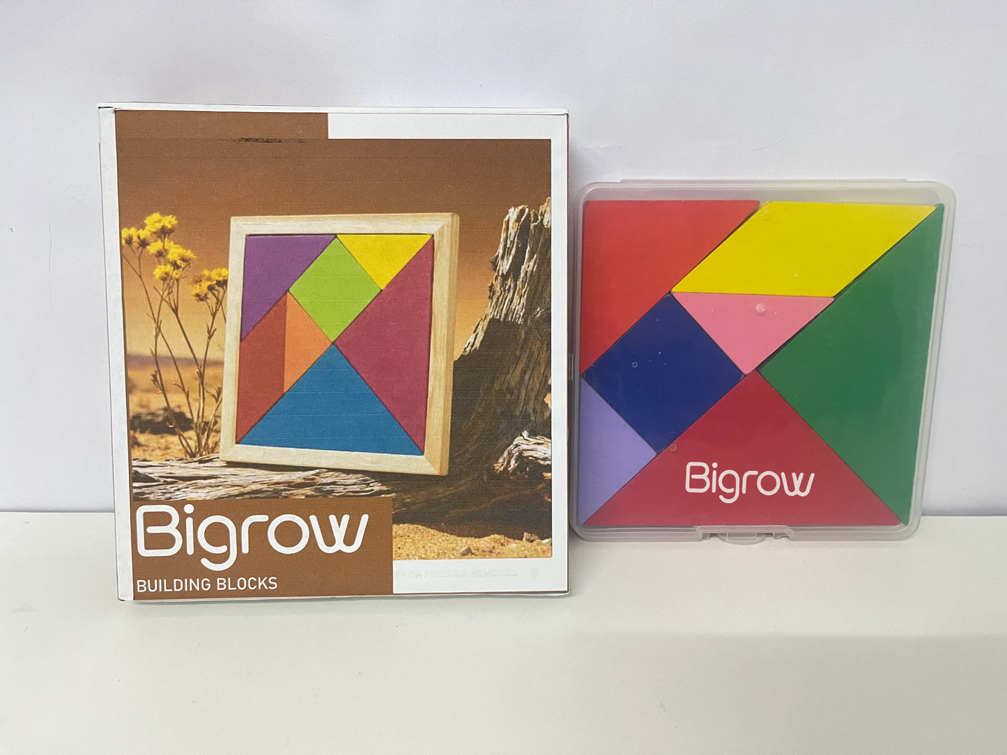 [Bigrow Toy building blocks]——Tangram Puzzle Set - Educational Geometry Toy for Kids
