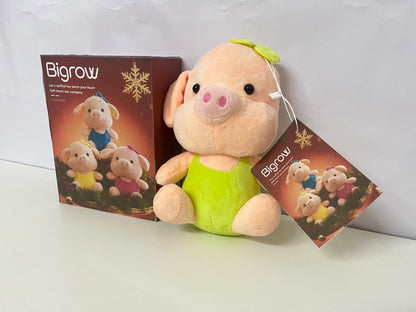 [Bigrow Plush toys]——Cute Pig Plush Toy - Healing Companion Stuffed Animal