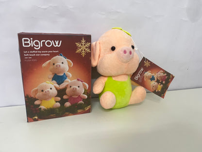 [Bigrow Plush toys]——Cute Pig Plush Toy - Healing Companion Stuffed Animal