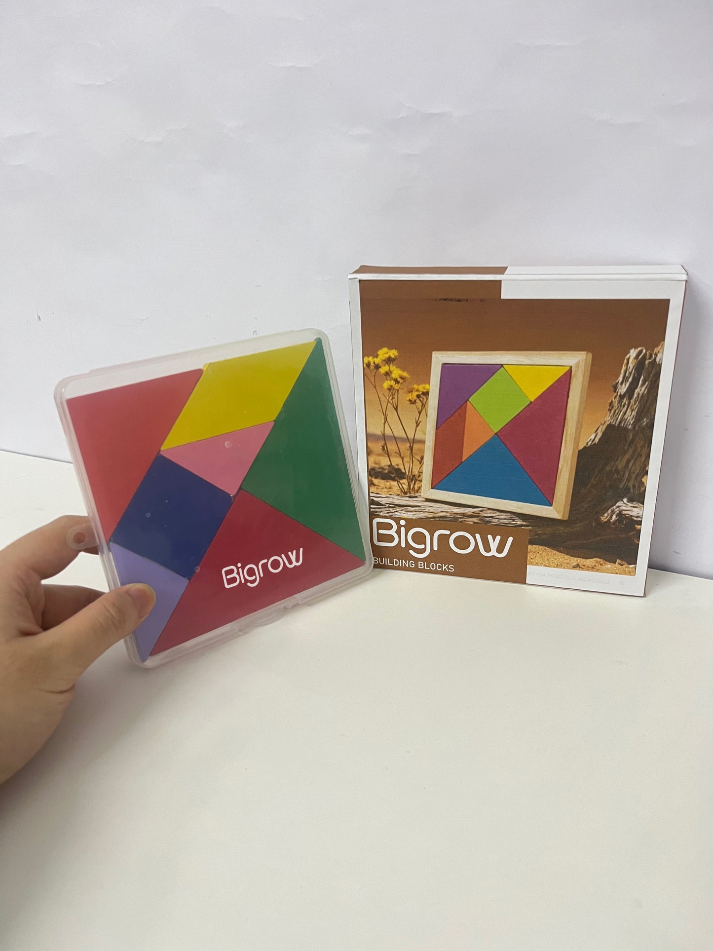 [Bigrow Toy building blocks]——Tangram Puzzle Set - Educational Geometry Toy for Kids