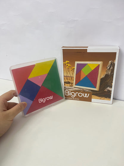[Bigrow Toy building blocks]——Tangram Puzzle Set - Educational Geometry Toy for Kids