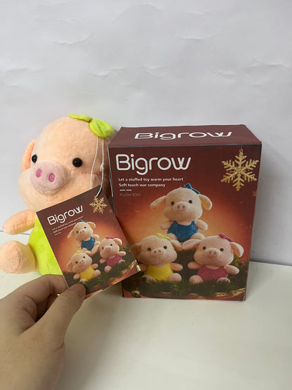 [Bigrow Plush toys]——Cute Pig Plush Toy - Healing Companion Stuffed Animal