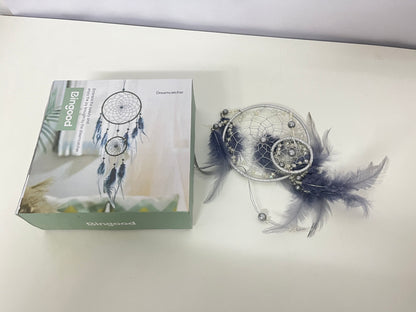 Bingood Silver-Gray Dreamcatcher Artistic & Exquisite Dream Guardian An Aesthetic Accent for Home & Space