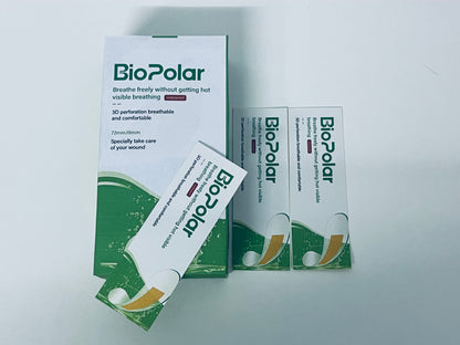 [BioPolar Adhesive bandages]——BioPolar 3D Breathable Waterproof Adhesive Bandages - Invisible Ultra-Thin Wound Care Strips