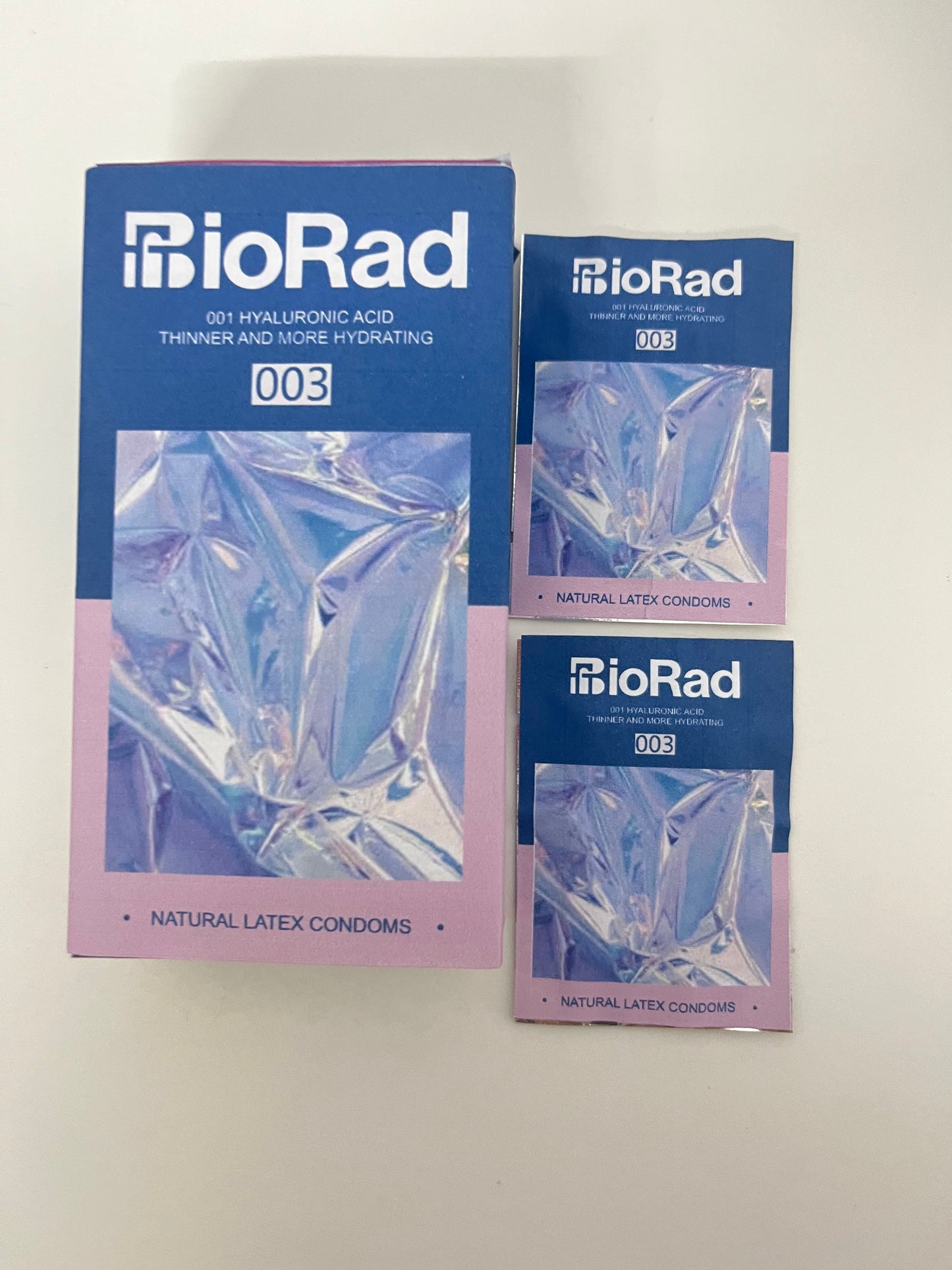 BioRad 003 Hyaluronic Acid Ultra-Thin Condoms