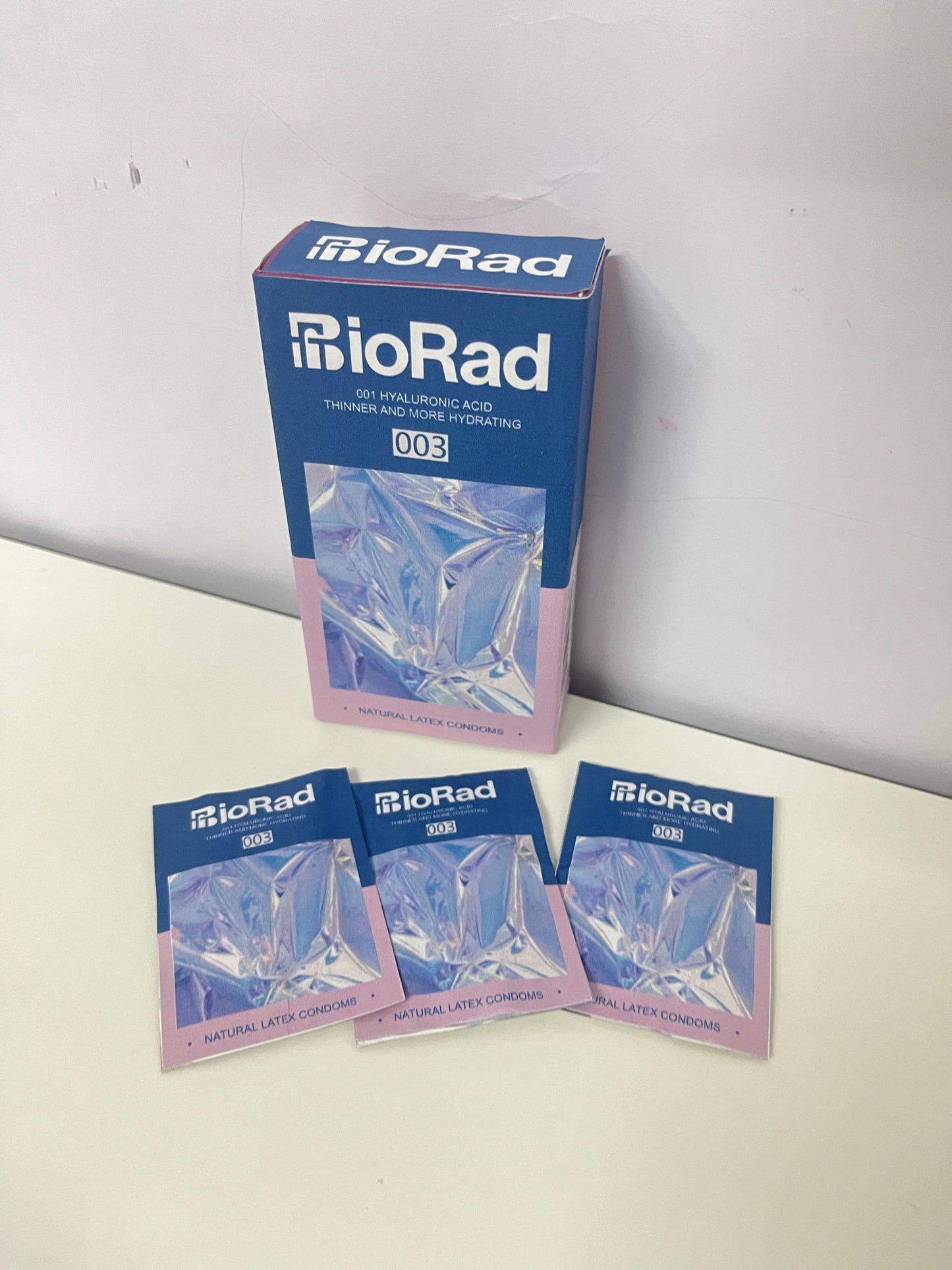BioRad 003 Hyaluronic Acid Ultra-Thin Condoms