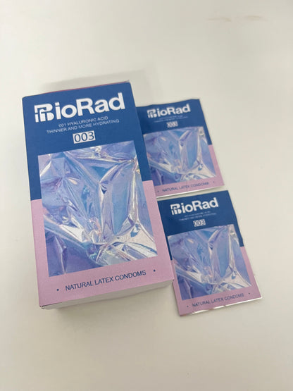 BioRad 003 Hyaluronic Acid Ultra-Thin Condoms