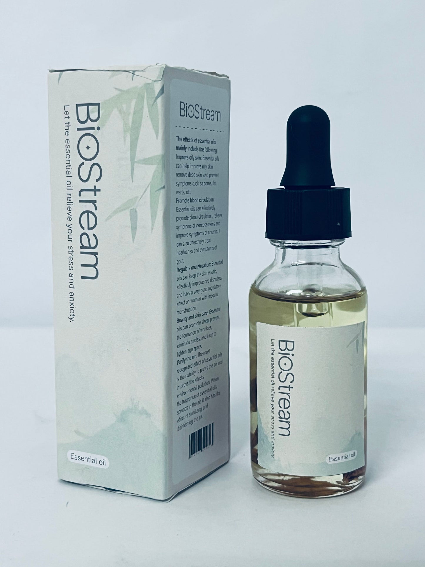 BioStream Essential Oil – Natural Tea Tree Oil - for Diffuser, Face, Skin Care, Aromatherapy, Hair Care, Scalp and Body Massage - with Dropper
