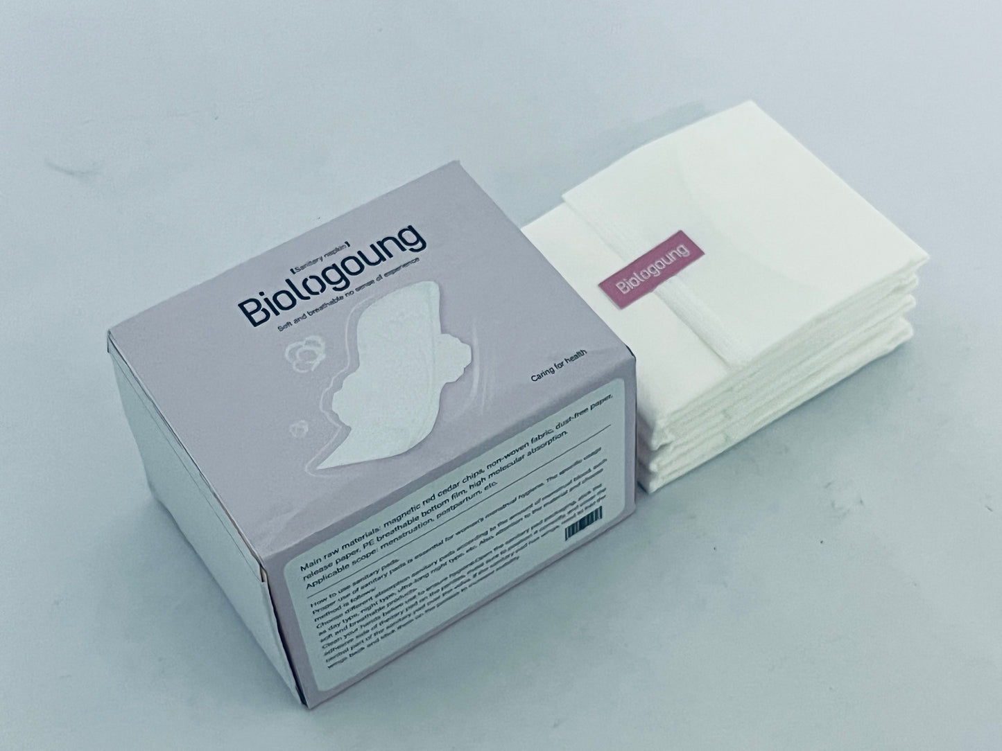 Biologoung Maxi Overnight Pads for Women, Size 5, Extra Heavy Overnight Absorbency, Unscented