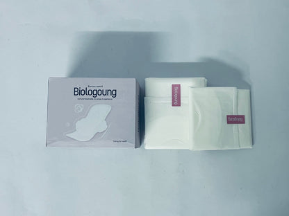 Biologoung Maxi Overnight Pads for Women, Size 5, Extra Heavy Overnight Absorbency, Unscented