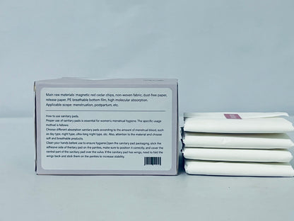 Biologoung Maxi Overnight Pads for Women, Size 5, Extra Heavy Overnight Absorbency, Unscented