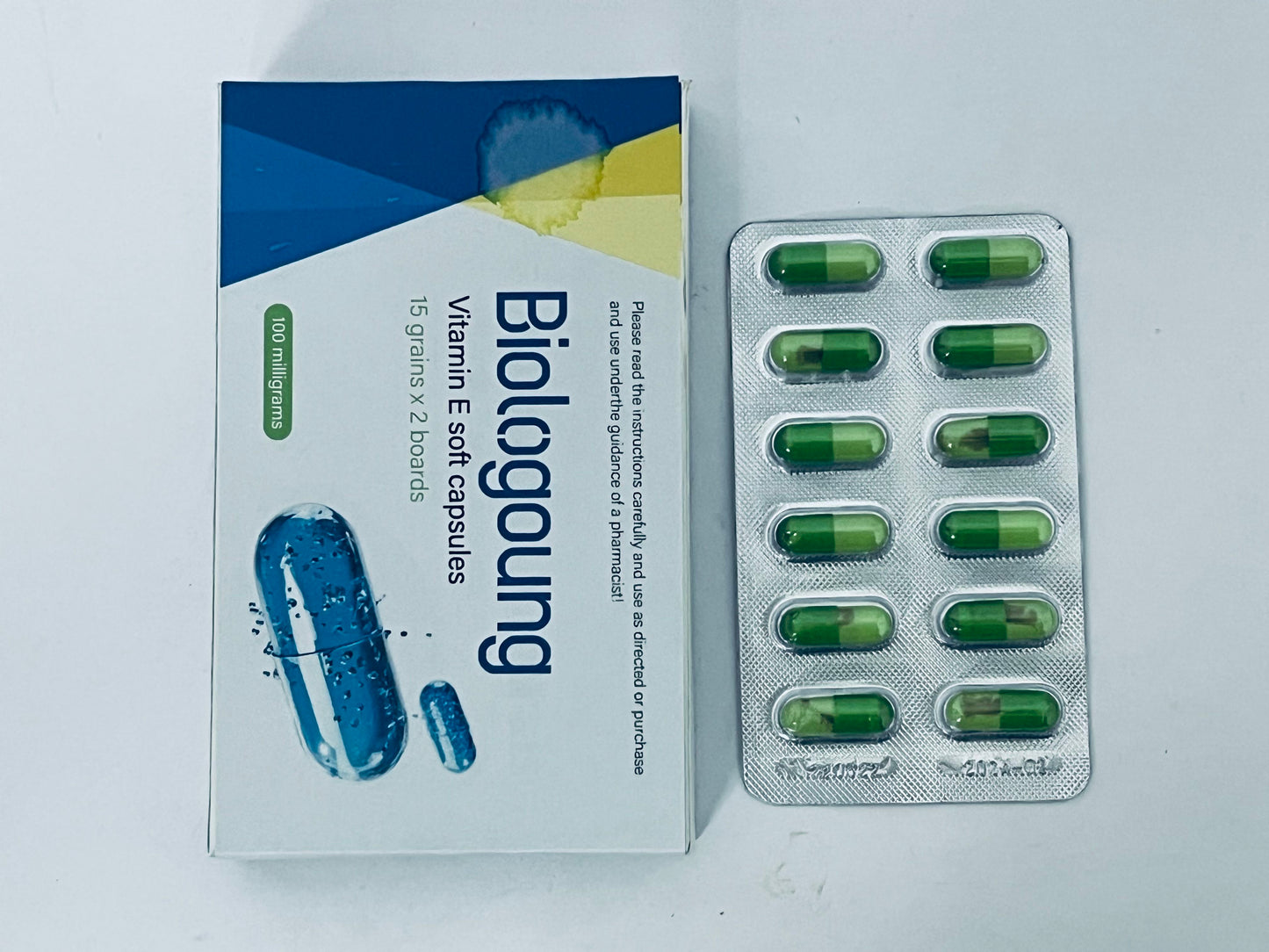 Biologoung Vitamin Supplement, Vitamin D for Bone, Teeth, Muscle and Immune Support, 30 Softgels, 30 Day Supply