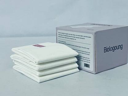 Biologoung Maxi Overnight Pads for Women, Size 5, Extra Heavy Overnight Absorbency, Unscented