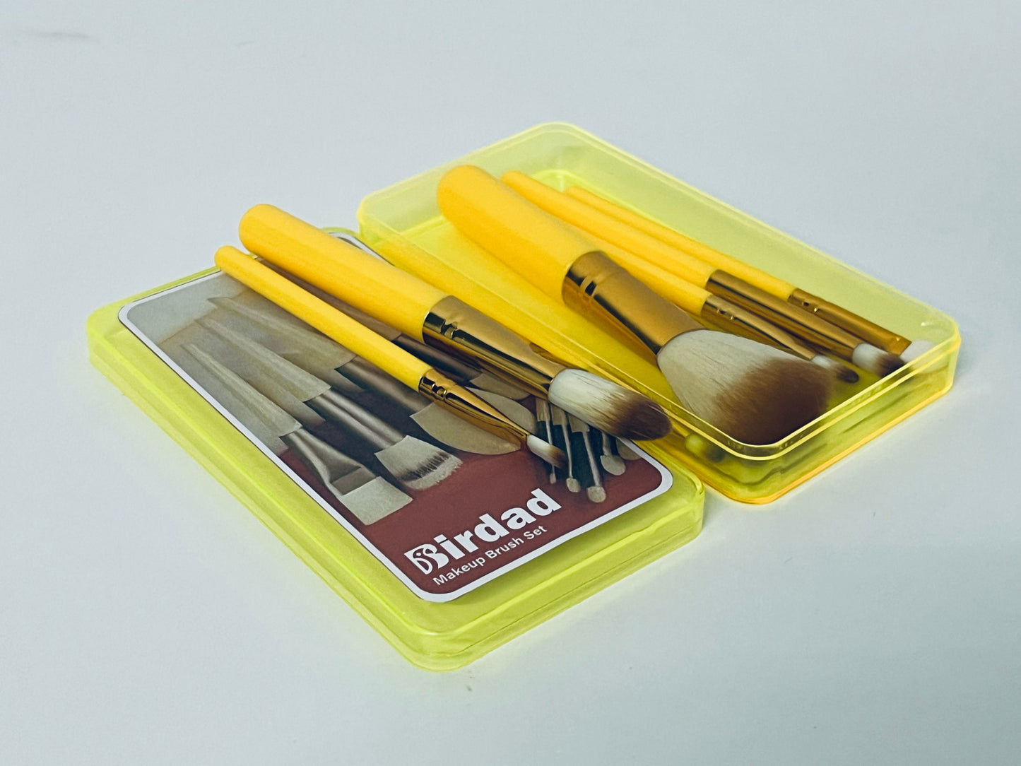 Birdad Portable Makeup Brush Set, Multi-functional Cosmetic Brushes with Storage Case, Soft Bristles for Eyeshadow Powder Blush, Professional Makeup Tools for Beginners & Enthusiasts