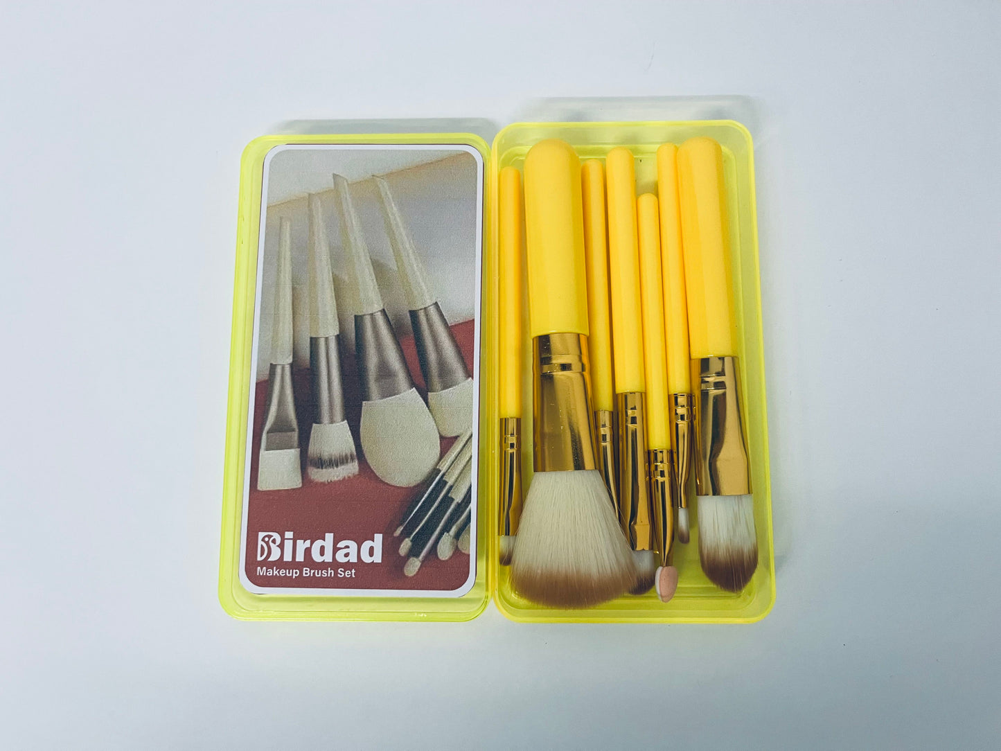 Birdad Portable Makeup Brush Set, Multi-functional Cosmetic Brushes with Storage Case, Soft Bristles for Eyeshadow Powder Blush, Professional Makeup Tools for Beginners & Enthusiasts