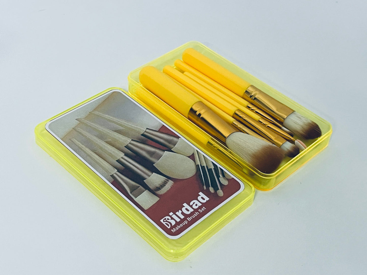 Birdad Portable Makeup Brush Set, Multi-functional Cosmetic Brushes with Storage Case, Soft Bristles for Eyeshadow Powder Blush, Professional Makeup Tools for Beginners & Enthusiasts