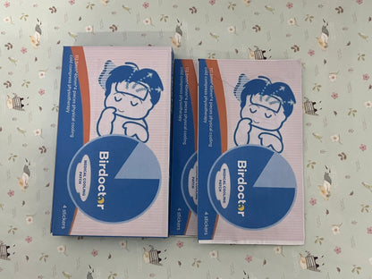 Birdoctor Fever Patch for Kids, 4 Sheets, Fever Reducer, Baby Cooling Pads, Gel Cool Patch for Fever, Headache Relief