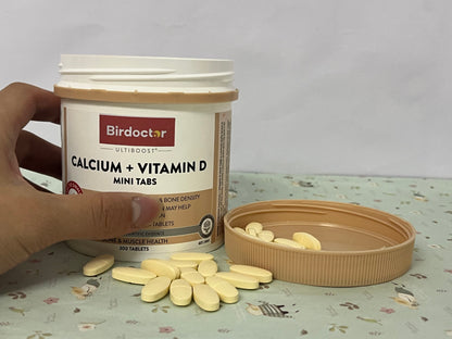 Birdoctor Vitamin D and Zinc, Dietary Supplement for Immune Support