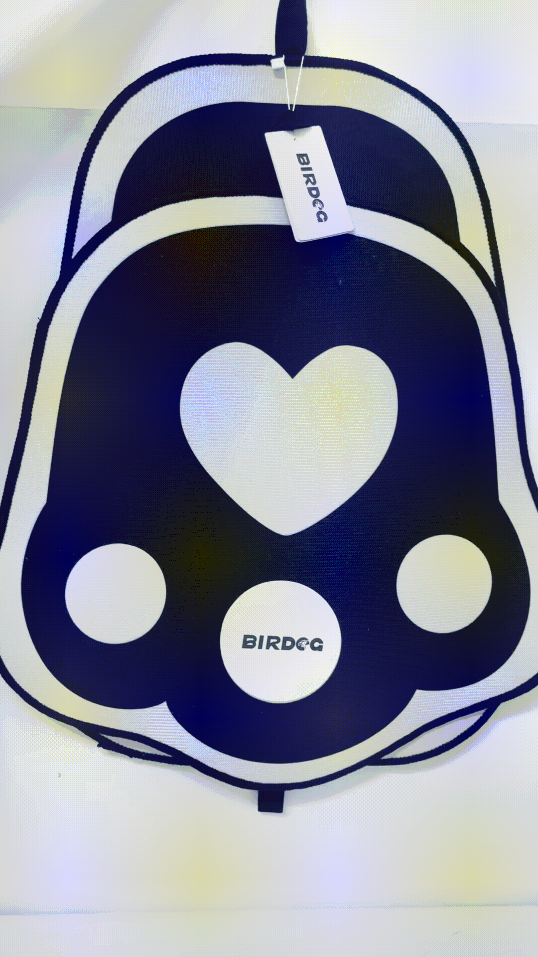 BIRDOG Dog Paw Print Car Seat Covers Cloth Auto Front Seats Washable Breathable Cars Accessories for Sedan Truck SUV