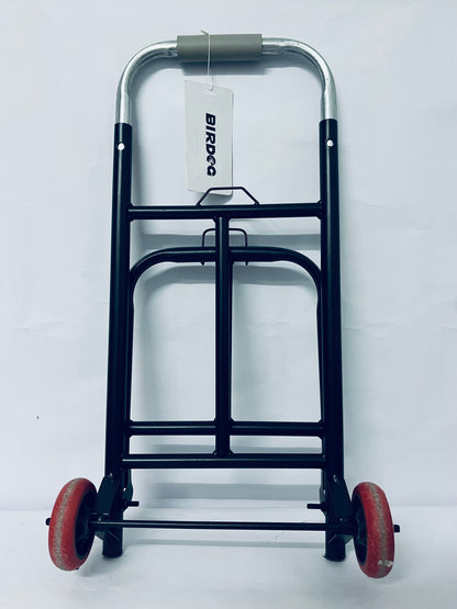 BIRDOG 2 in 1 Shopping Cart for Groceries, 330 lbs Grocery Cart on Wheels, Foldable Utility Carts with Wheels, Load-Bearing Hand Truck with Black Waterproof Bag for Shopping, Camping, Laundry, Garden