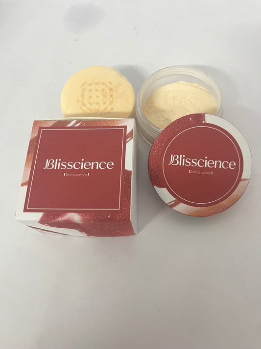 Blisscience Original Loose Powder , Clean Mineral Powder Face Makeup, Sheer-to-Full Coverage, Talc-Free, Non-Comedogenic, Vegan