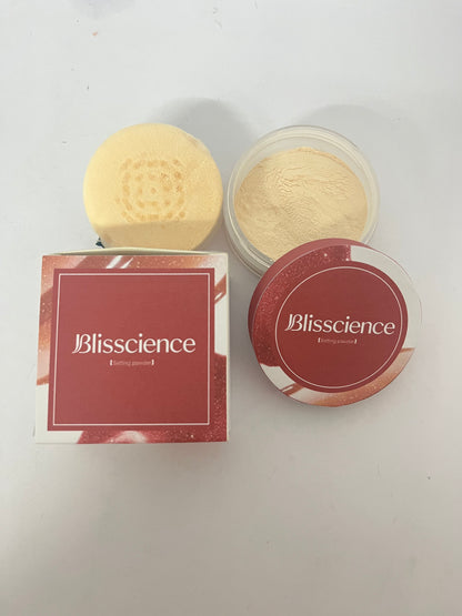 Blisscience Original Loose Powder , Clean Mineral Powder Face Makeup, Sheer-to-Full Coverage, Talc-Free, Non-Comedogenic, Vegan