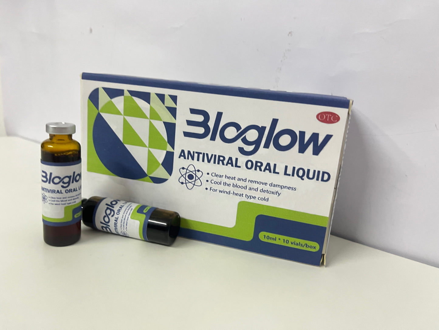 [Bloglow Pharmaceutical preparations, namely, antivirals]-Antiviral Oral Liquid - OTC Medication for Wind-Heat Type Cold