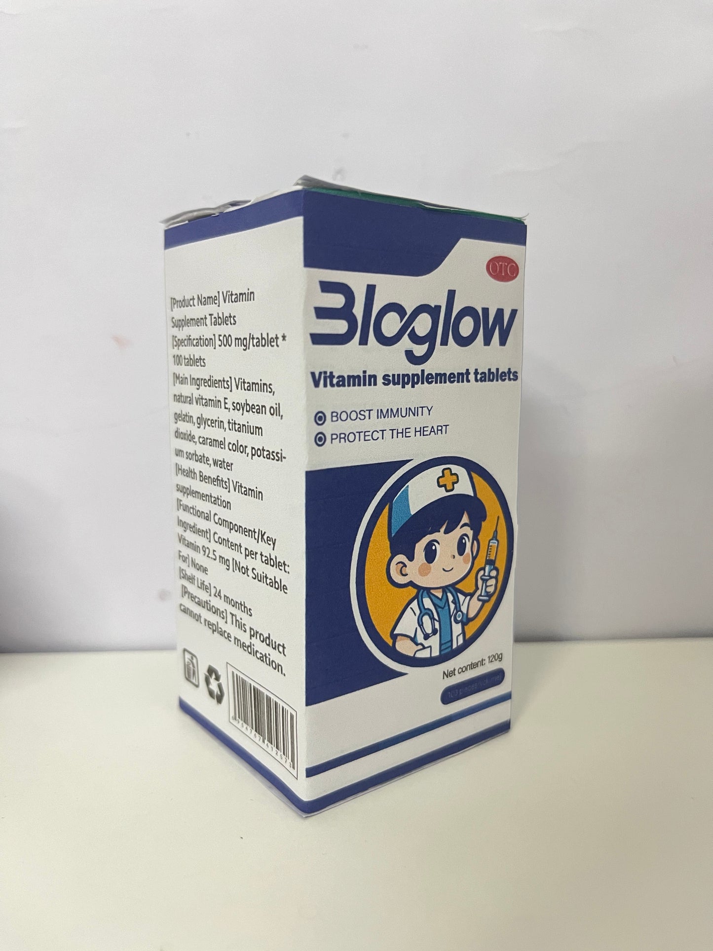 [Bloglow Vitamins]-Multivitamin Supplement Tablets - Family Immunity Support