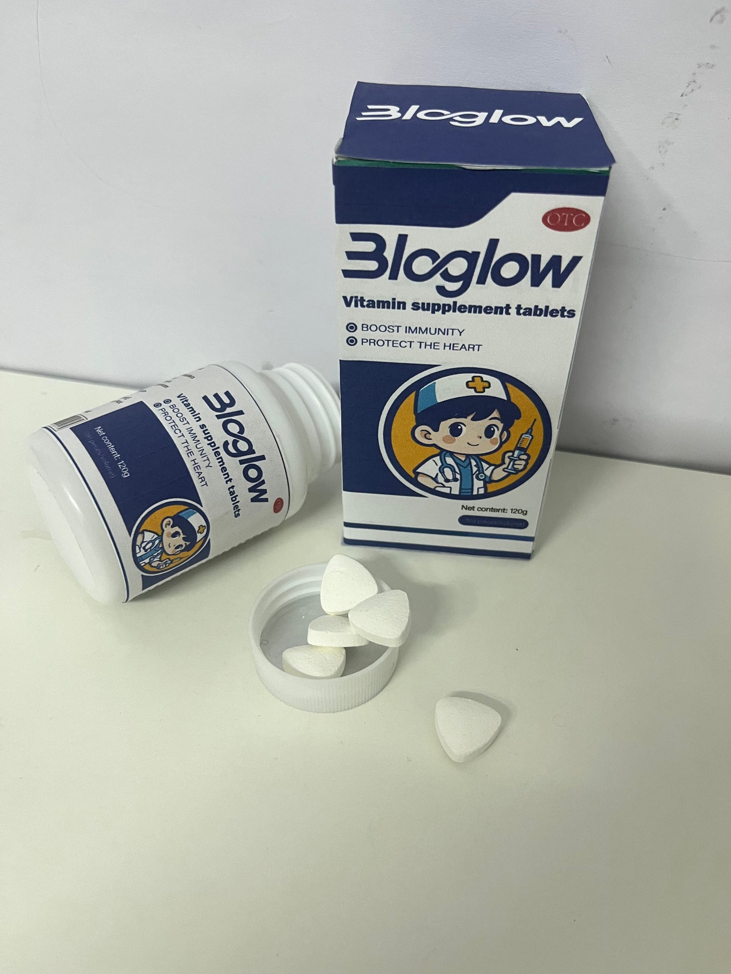 [Bloglow Vitamins]-Multivitamin Supplement Tablets - Family Immunity Support