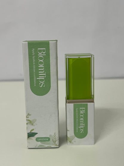 [BloomTips Lipsticks]-Lime Square Tube Lipstick - Fresh Fruit-Tinted Lip Balm