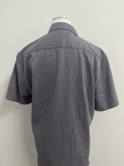 BlueMere Short Sleeve Button Dress Shirts for Women Cotton Button Down Shirts for Women Slim Fit Blouse Top 3/4 Sleeve