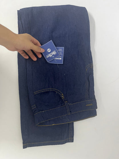 BlueMere Women's Wide Leg Jeans High Waisted Strechy Raw Hem Zimbaplatinum Denim Pants
