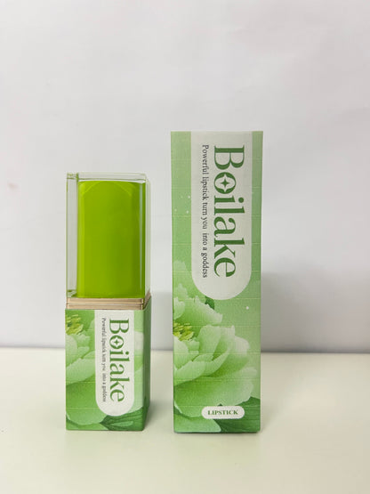 Boilake Lime Green Color-Changing Lipstick Makeup Item with Personality & Atmosphere