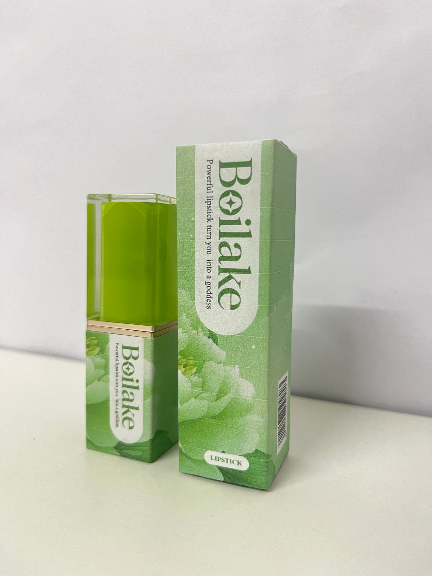Boilake Lime Green Color-Changing Lipstick Makeup Item with Personality & Atmosphere