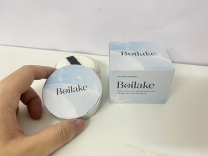 Boilake Pink Translucent Soft Light Loose Powder Setting Item for Clear & Long-Lasting Makeup